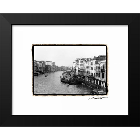 Waterways of Venice XIII Black Modern Wood Framed Art Print by DeNardo, Laura
