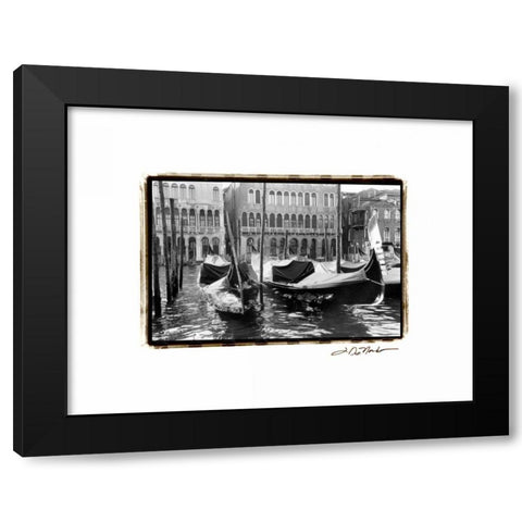 Waterways of Venice XIV Black Modern Wood Framed Art Print by DeNardo, Laura