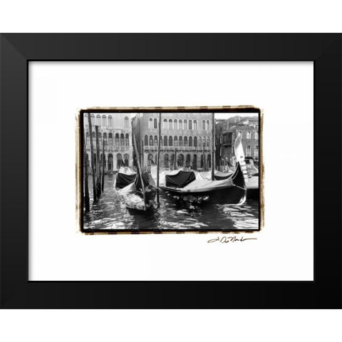 Waterways of Venice XIV Black Modern Wood Framed Art Print by DeNardo, Laura