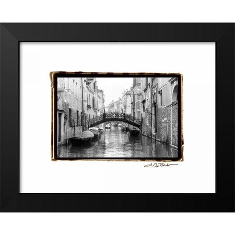 Waterways of Venice XVII Black Modern Wood Framed Art Print by DeNardo, Laura