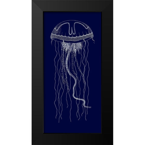 Languishing Drifters II Black Modern Wood Framed Art Print by Vision Studio