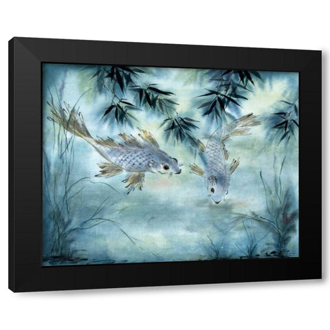 Carpe Diem Black Modern Wood Framed Art Print with Double Matting by Parker, Nan Rae