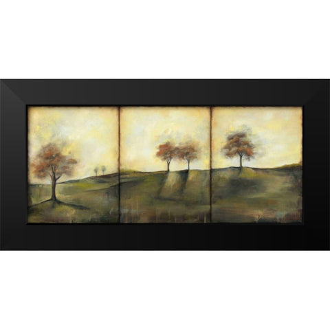 Autumnal Meadow II Black Modern Wood Framed Art Print by Goldberger, Jennifer