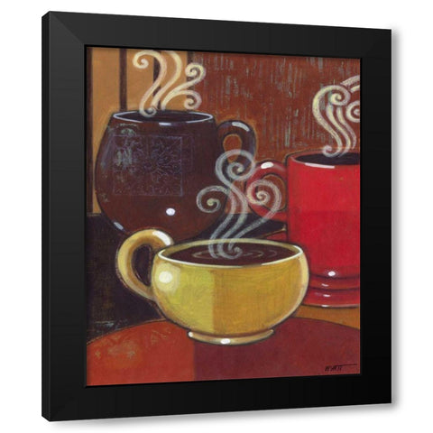 Wake Up Call I Black Modern Wood Framed Art Print with Double Matting by Wyatt Jr., Norman