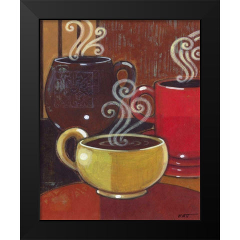 Wake Up Call I Black Modern Wood Framed Art Print by Wyatt Jr., Norman