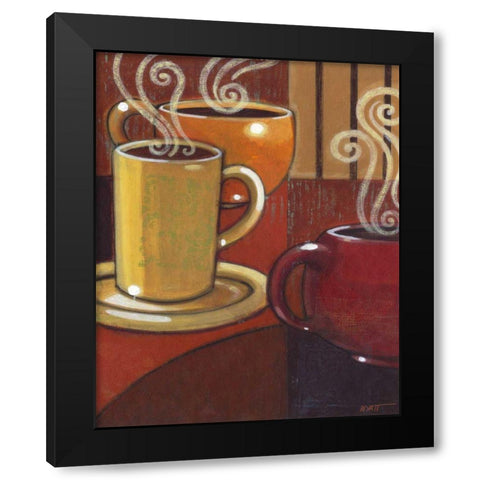 Wake Up Call II Black Modern Wood Framed Art Print by Wyatt Jr., Norman
