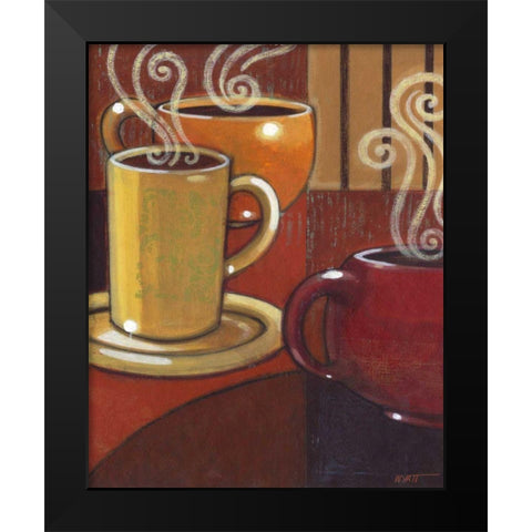 Wake Up Call II Black Modern Wood Framed Art Print by Wyatt Jr., Norman
