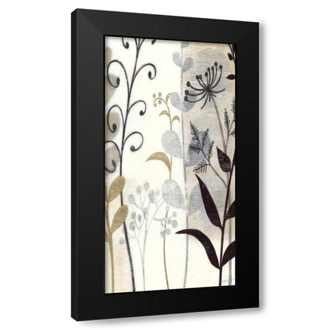 Zephyr I Black Modern Wood Framed Art Print by Wyatt Jr., Norman