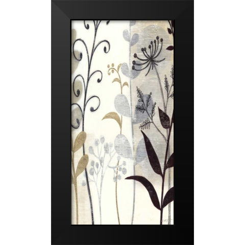 Zephyr I Black Modern Wood Framed Art Print by Wyatt Jr., Norman