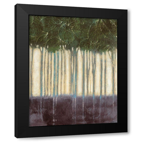 Sunlit Rainforest I Black Modern Wood Framed Art Print by Wyatt Jr., Norman