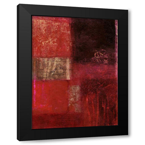 Core II Black Modern Wood Framed Art Print with Double Matting by Wyatt Jr., Norman