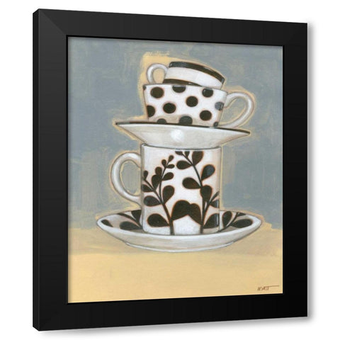 The Last Drop II Black Modern Wood Framed Art Print by Wyatt Jr., Norman