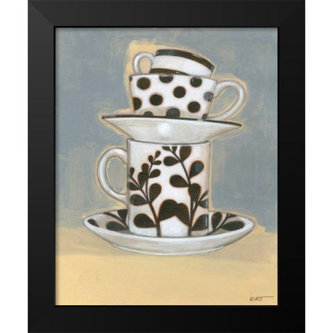 The Last Drop II Black Modern Wood Framed Art Print by Wyatt Jr., Norman