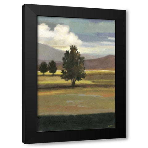 Mountain Range II Black Modern Wood Framed Art Print by Wyatt Jr., Norman
