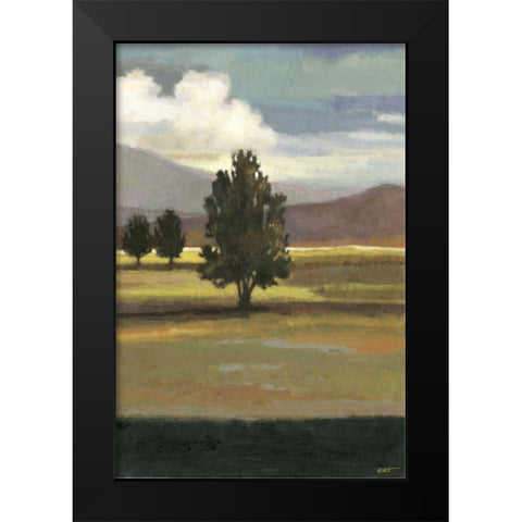 Mountain Range II Black Modern Wood Framed Art Print by Wyatt Jr., Norman