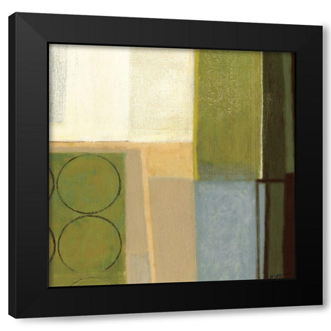 Earth Day I Black Modern Wood Framed Art Print with Double Matting by Wyatt Jr., Norman