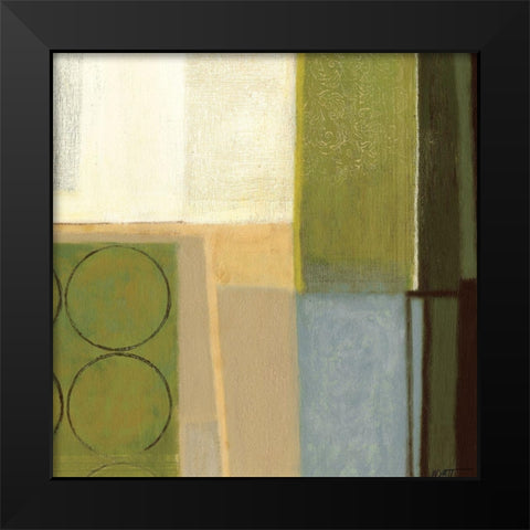 Earth Day I Black Modern Wood Framed Art Print by Wyatt Jr., Norman