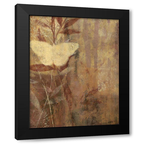 Copper Meadows I Black Modern Wood Framed Art Print by Wyatt Jr., Norman
