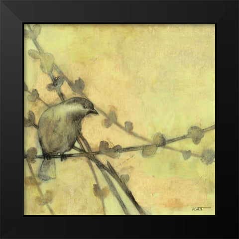 Solitude I Black Modern Wood Framed Art Print by Wyatt Jr., Norman