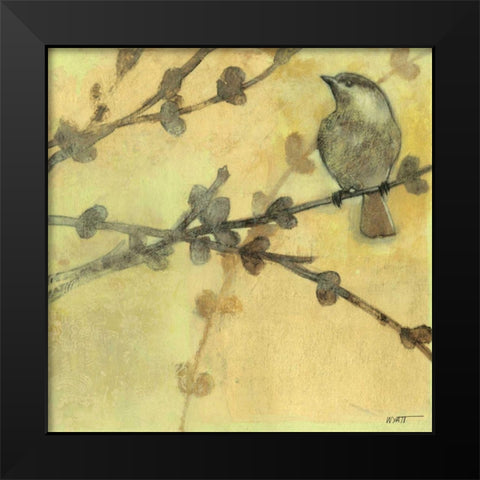 Solitude II Black Modern Wood Framed Art Print by Wyatt Jr., Norman