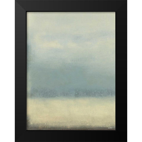 Coastal Rain II Black Modern Wood Framed Art Print by Wyatt Jr., Norman