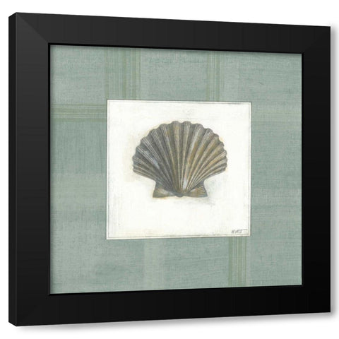 Sea Breeze I Black Modern Wood Framed Art Print with Double Matting by Wyatt Jr., Norman