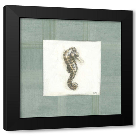 Sea Breeze V Black Modern Wood Framed Art Print by Wyatt Jr., Norman