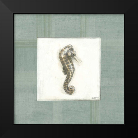 Sea Breeze V Black Modern Wood Framed Art Print by Wyatt Jr., Norman