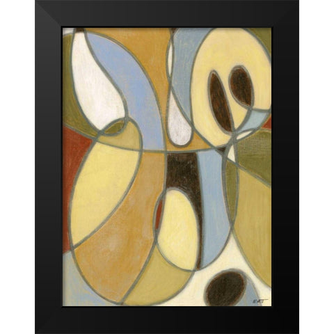 Change of Plans I Black Modern Wood Framed Art Print by Wyatt Jr., Norman