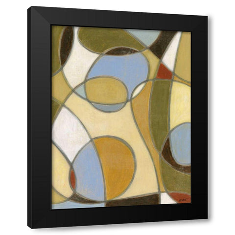 Change of Plans II Black Modern Wood Framed Art Print by Wyatt Jr., Norman