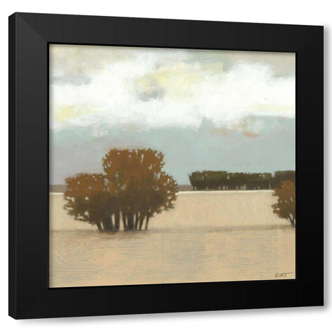 The Scent of Rain I Black Modern Wood Framed Art Print by Wyatt Jr., Norman
