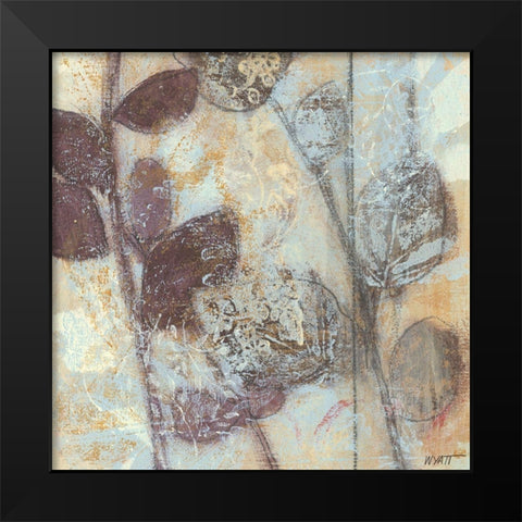 Replenish IV Black Modern Wood Framed Art Print by Wyatt Jr., Norman