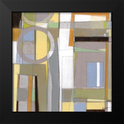 Visionary I Black Modern Wood Framed Art Print by Wyatt Jr., Norman