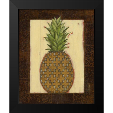 Metallic Quadrofoil II Black Modern Wood Framed Art Print by Wyatt Jr., Norman