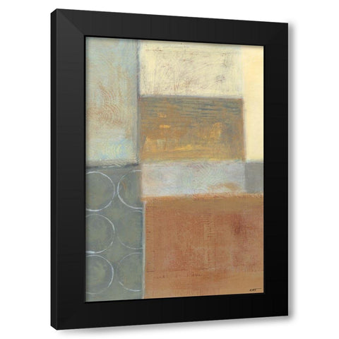 Nickel and Earth I Black Modern Wood Framed Art Print by Wyatt Jr., Norman
