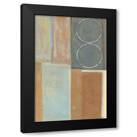 Nickel and Earth II Black Modern Wood Framed Art Print by Wyatt Jr., Norman