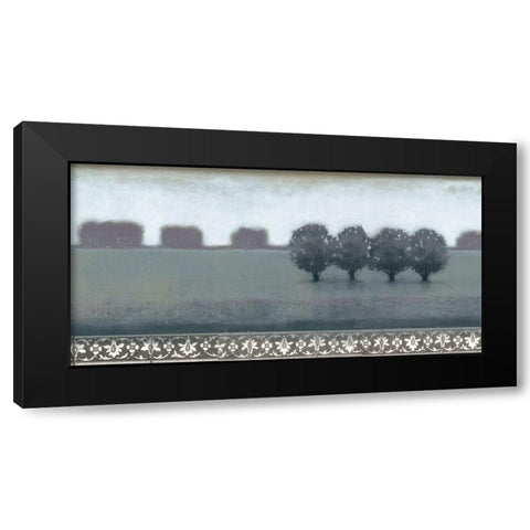Smoky Dawn I Black Modern Wood Framed Art Print with Double Matting by Wyatt Jr., Norman