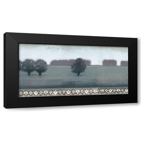 Smoky Dawn II Black Modern Wood Framed Art Print by Wyatt Jr., Norman
