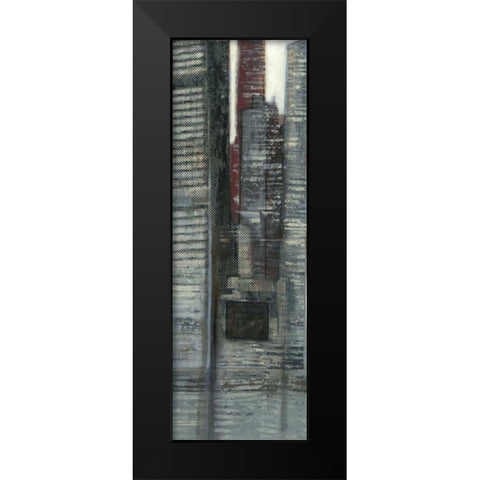 Urban Landscape IV Black Modern Wood Framed Art Print by Wyatt Jr., Norman
