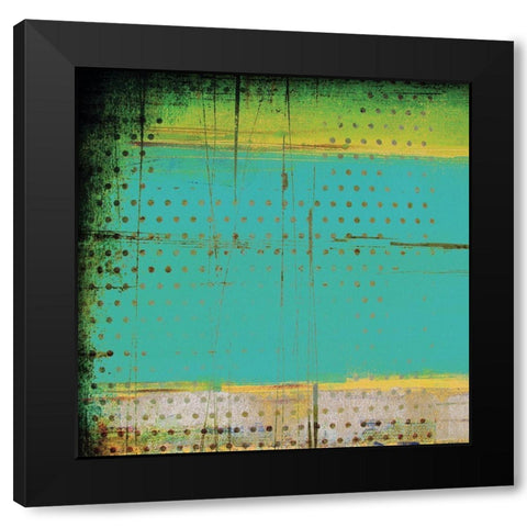 Corrugated I Black Modern Wood Framed Art Print with Double Matting by Mountain, Ricki