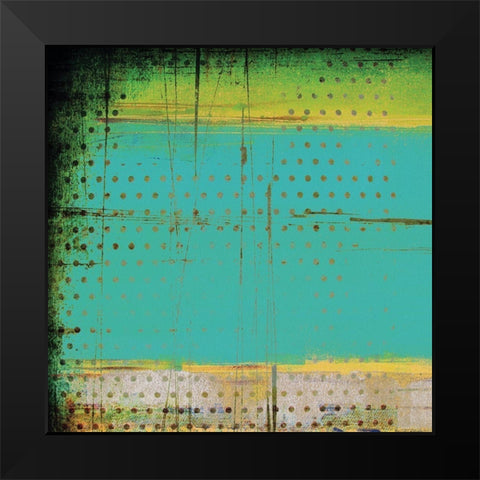 Corrugated I Black Modern Wood Framed Art Print by Mountain, Ricki