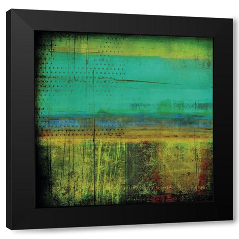 Corrugated II Black Modern Wood Framed Art Print by Mountain, Ricki