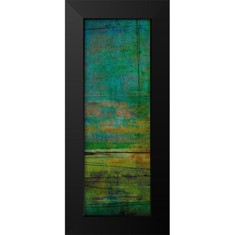 Sea Floor II Black Modern Wood Framed Art Print by Mountain, Ricki