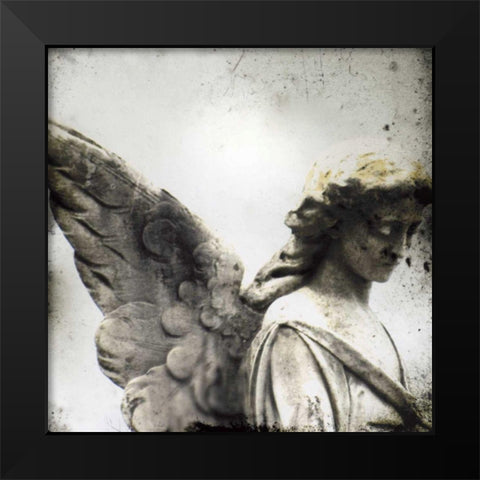 New Orleans Angel I Black Modern Wood Framed Art Print by Blixt, Ingrid