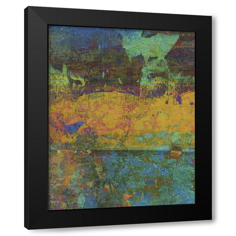 Golden Light I Black Modern Wood Framed Art Print by Mountain Ricki