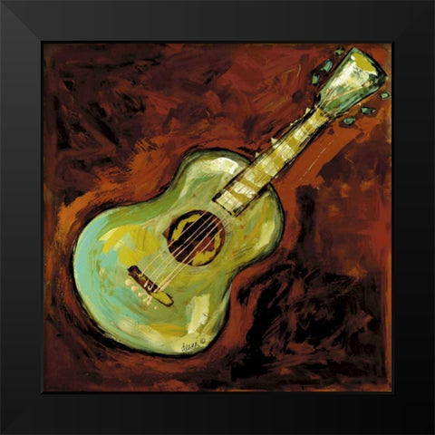 Pick Me III Black Modern Wood Framed Art Print by Hebert, Deann