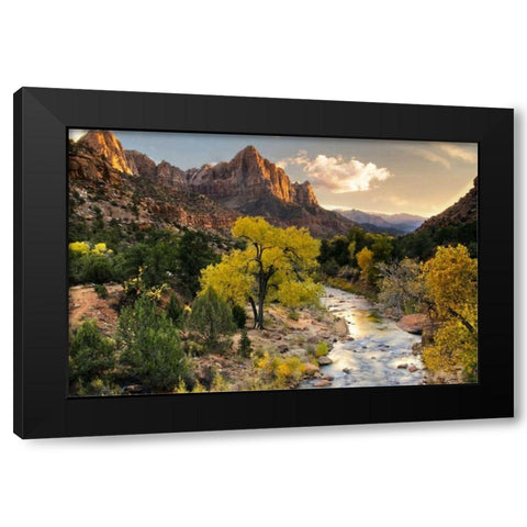 Brilliant View II Black Modern Wood Framed Art Print by Chester, Colby