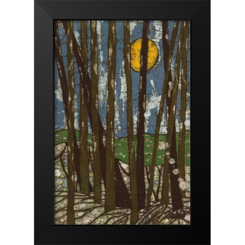 Longwood  Black Modern Wood Framed Art Print by Davis, Andrea