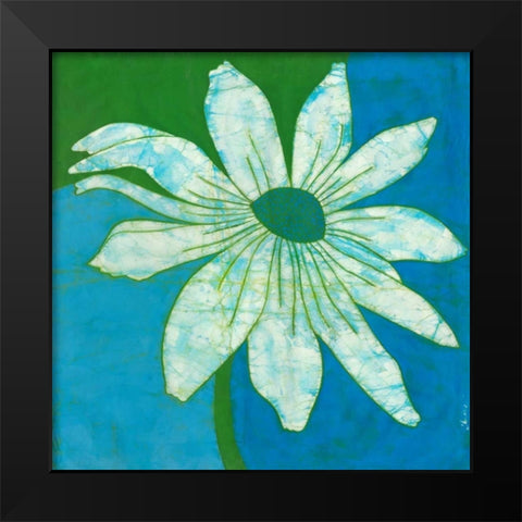 Monterey White Black Modern Wood Framed Art Print by Davis, Andrea