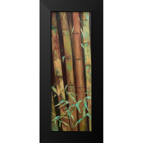 Bamboo Finale I Black Modern Wood Framed Art Print by Wilkins, Suzanne